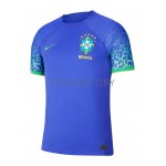 Camisolas de futebol Brasil Equipamento Alternativa World Cup 2022 Manga Curta